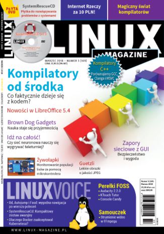 Okładka książki/ebooka Linux Magazine 3/2018 (169)