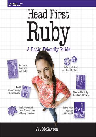 Okładka książki/ebooka Head First Ruby. A Brain-Friendly Guide