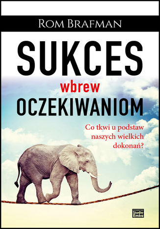 Okładka książki/ebooka Sukces wbrew oczekiwaniom Co tkwi u podstaw naszych wielkich dokonań?
