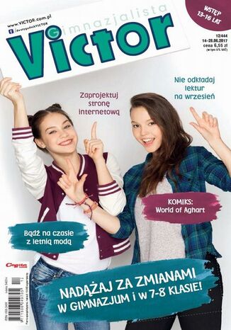 Okładka książki/ebooka Victor Gimnazjalista nr 12 (444)