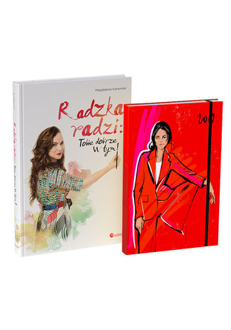 Okładka książki/ebooka Kalendarz 2019/Radzka radzi: Tobie dobrze w tym! (pakiet)