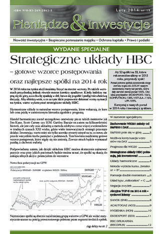 Okładka książki/ebooka Strategiczne układy HBC - gotowe wzorce postępowania oraz najlepsze spółki na 2014 rok
