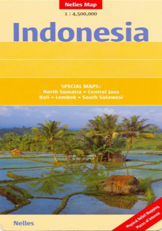 Okładka książki/ebooka Indonezja. Mapa Nelles 1:4 500 000