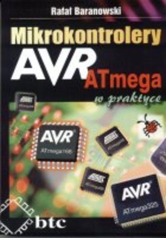 Okładka książki/ebooka Mikrokontrolery AVR ATmega w praktyce