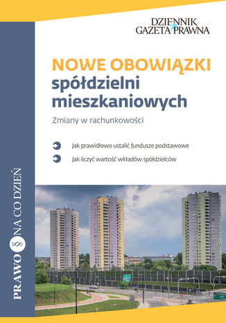 Okładka książki/ebooka Nowe obowiązki spółdzielni mieszkaniowych