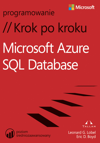 Okładka książki/ebooka Microsoft Azure SQL Database Krok po kroku
