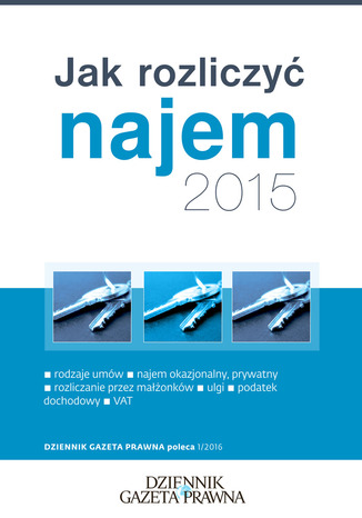 Okładka książki/ebooka Jak rozliczyć najem 2015