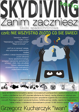 Okładka książki/ebooka Zanim zaczniesz skoki spadochronowe czyli nie wszystko złoto, co się świeci