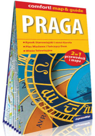 Okładka książki/ebooka Praga 2w1 przewodnik i mapa