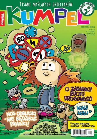 Okładka książki/ebooka Kumpel nr 3 (217). Pismo myślących dzieciaków i ich rodziców