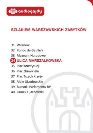 Okładka książki/ebooka Ulica Marszałkowska. Szlakiem warszawskich zabytków