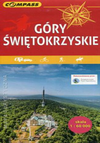Okładka książki/ebooka Góry Świętokrzyskie mapa turystyczna 1:60 000