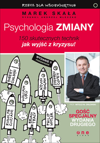 Okładka książki/ebooka Psychologia zmiany. Rzecz dla wściekniętych. Wydanie II rozszerzone. Książka z autografem