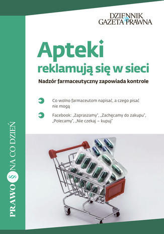 Okładka książki/ebooka Apteki reklamują się w sieci