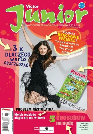 Okładka książki/ebooka Victor Junior nr 11 (361) 30 maja 2018
