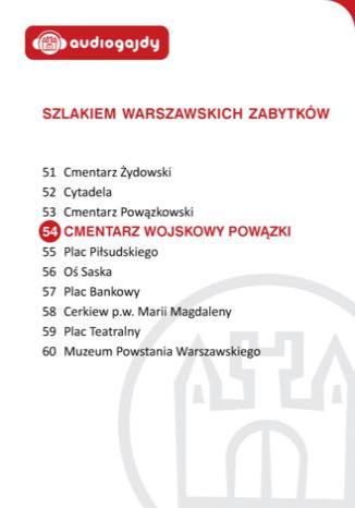 Okładka książki/ebooka Cmentarz Wojskowy Powązki. Szlakiem warszawskich zabytków