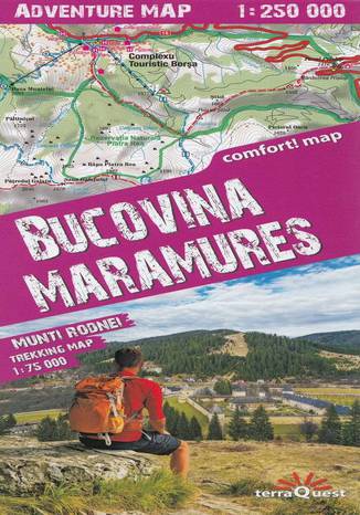 Okładka książki Bucovina, Maramures, 1:250 000