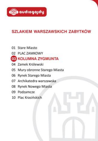 Okładka książki/ebooka Kolumna Zygmunta. Szlakiem warszawskich zabytków