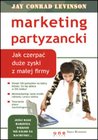Okładka książki/ebooka Marketing partyzancki. Jak czerpać duże zyski z małej firmy