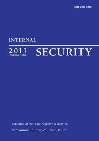 Okładka książki/ebooka Internal Security, January-June 2011