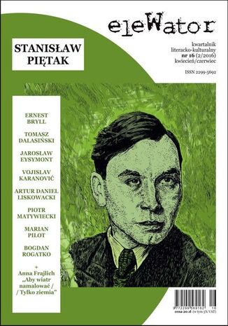 Okładka książki/ebooka eleWator 16 (2/2016) - Stanisław Piętak