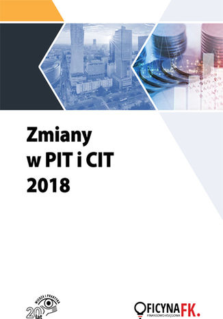 Okładka książki/ebooka Zmiany w PIT i CIT 2018