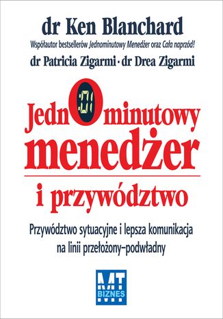 Okładka książki/ebooka Jednominutowy menedżer i przywództwo