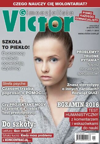 Okładka książki/ebooka Victor Gimnazjalista nr 1 (407)