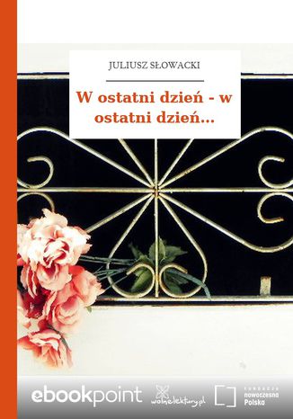 Okładka książki/ebooka W ostatni dzień - w ostatni dzień