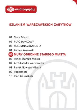 Okładka książki/ebooka Mury obronne Starego Miasta. Szlakiem warszawskich zabytków