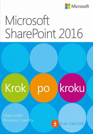Okładka książki Microsoft SharePoint 2016 Krok po kroku