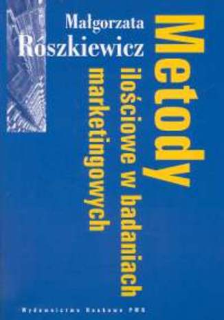 Okładka książki/ebooka Metody ilościowe w badaniach marketingowych