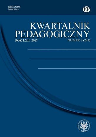 Okładka książki/ebooka Kwartalnik Pedagogiczny 2017/2 (244)