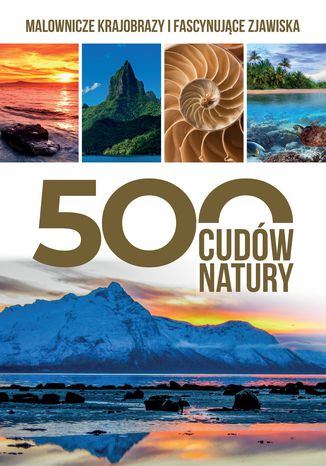 Okładka książki/ebooka 500 cudów natury