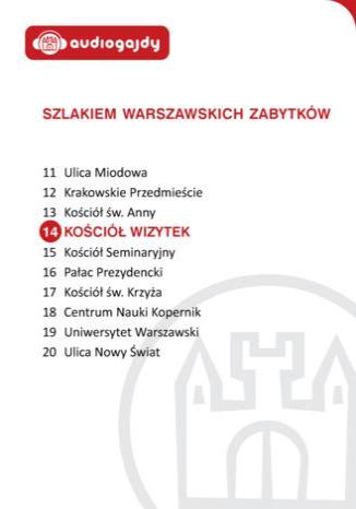 Okładka książki/ebooka Kościół Wizytek. Szlakiem warszawskich zabytków