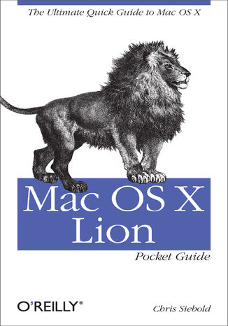 Okładka książki/ebooka Mac OS X Lion Pocket Guide. The Ultimate Quick Guide to Mac OS X