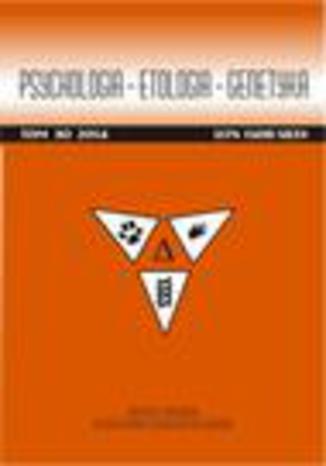 Okładka książki/ebooka Psychologia-Etologia-Genetyka nr 30/2014 - Krzysztof Cipora, Monika Szczygieł, Mateusz Hohol: Palce, które liczą - znaczenie liczenia na palcach dla poznania matematycznego u człowieka dorosłego
