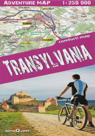 Okładka książki Transylvania, 1:250 000