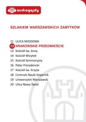 Okładka książki/ebooka Krakowskie Przedmieście. Szlakiem warszawskich zabytków