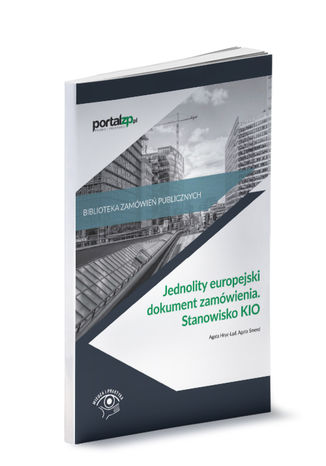 Okładka książki/ebooka Jednolity europejski dokument zamówienia. Stanowisko KIO
