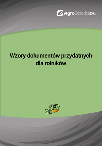 Okładka książki/ebooka Wzory dokumentów przydatnych dla rolników