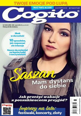 Okładka książki/ebooka Cogito nr 7 (529) Lipiec 2018