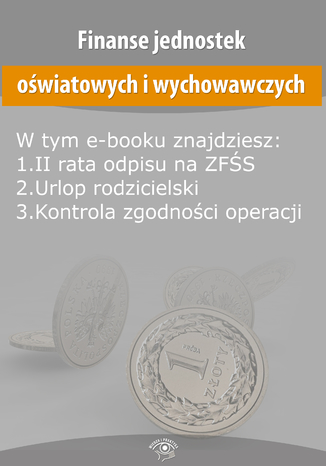 Okładka książki/ebooka Finanse jednostek oświatowych i wychowawczych, wydanie maj 2016 r