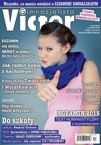 Okładka książki/ebooka Victor Gimnazjalista nr 4 (384)
