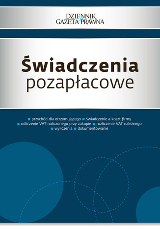 Okładka książki/ebooka Świadczenia pozapłacowe
