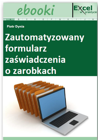 Okładka książki/ebooka Zautomatyzowany formularz zaświadczenia o zarobkach