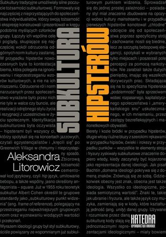 Okładka książki/ebooka Subkultura hipsterów