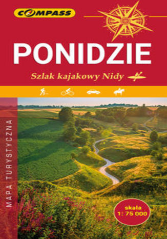 Okładka książki/ebooka Ponidzie Szlak kajakowy Nidy