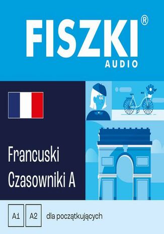 Okładka książki/ebooka FISZKI audio - j. francuski - Czasowniki dla początkujących