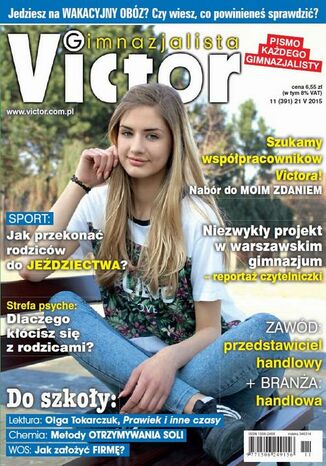 Okładka książki/ebooka Victor Gimnazjalista nr 11 (391)